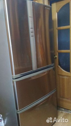 Холодильник Panasonic Side by side серебристый