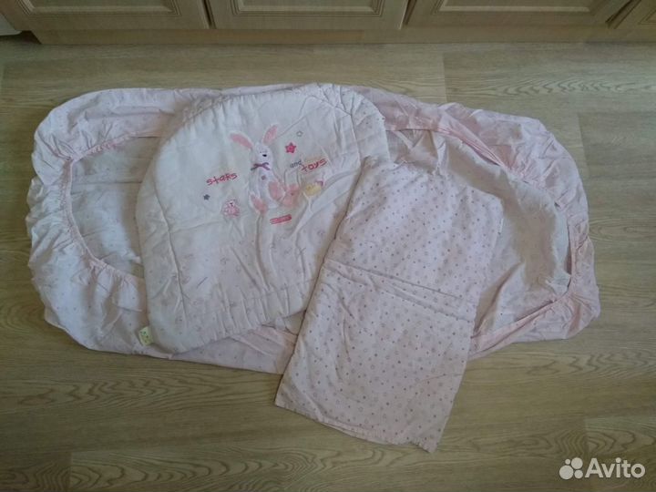 Детская кроватка - маятник - матрас орто