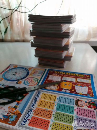 Учебники карточки