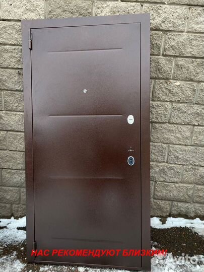 Тяжелая дверь входная с установкой в подарок