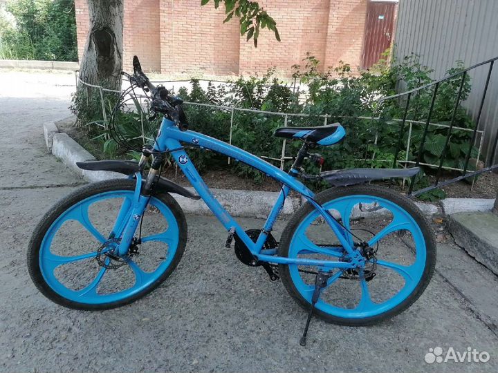 Велосипед бу взрослый bmw