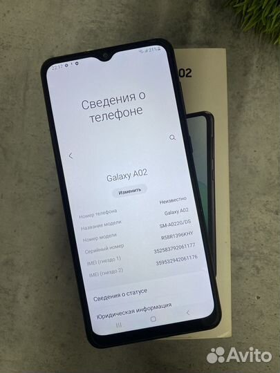 Samsung Galaxy A02, 2/32 ГБ