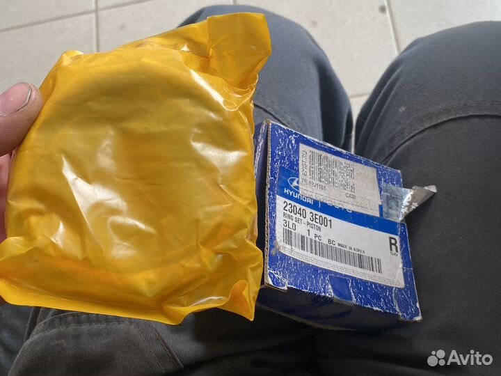 23040 3E001 Кольца поршневые Kia Hyundai оригинал