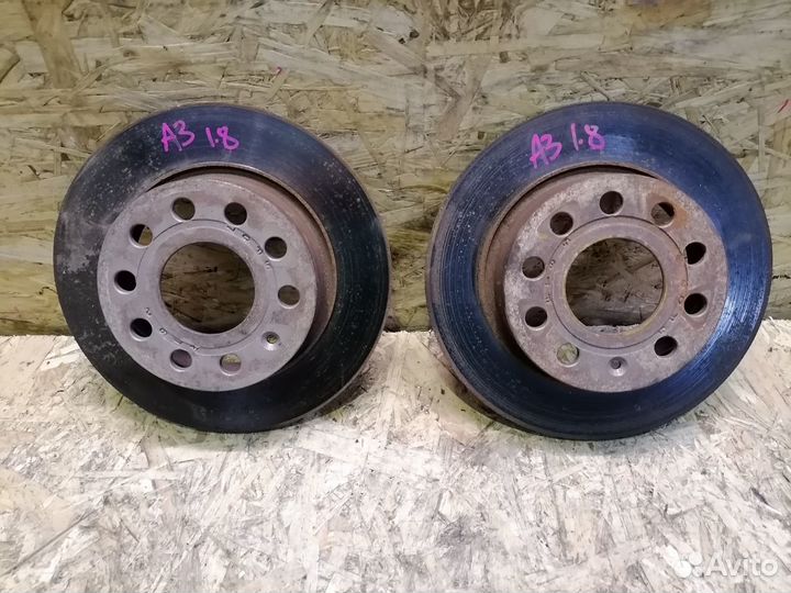 Диск тормозной задний Audi A3 8P