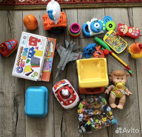 Игрушки 1-3 года пакеом