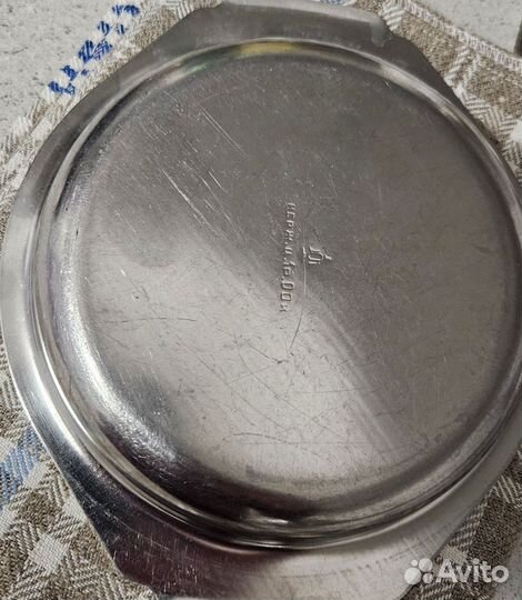 Тарелки из нержавеющей стали СССР