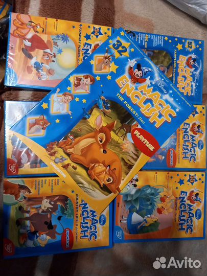 Magic English журналы, диски английский deagostini