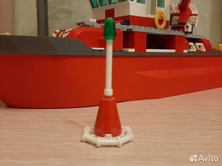 Пожарный корабль Лего 7207