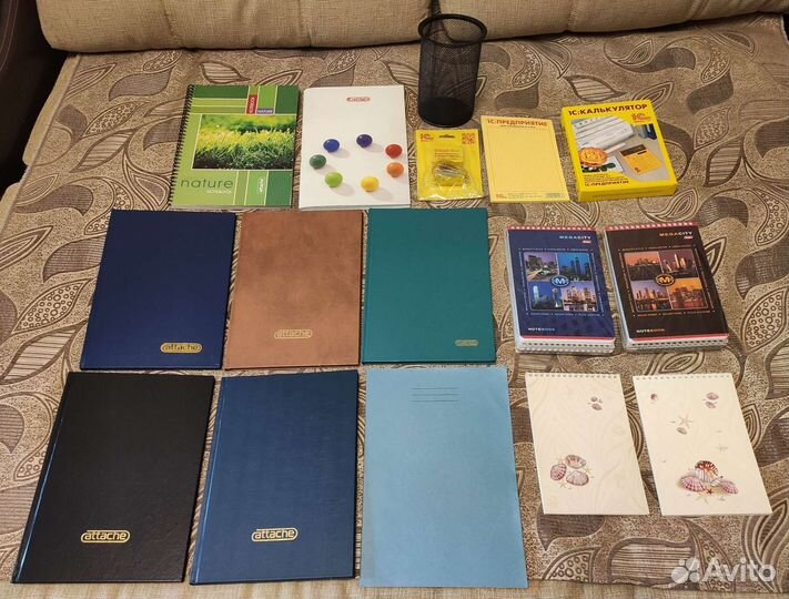 Тетради, блокноты, канцелярия