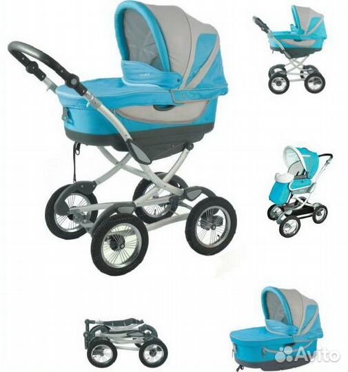 Коляска Geoby Baby C706 2 в 1