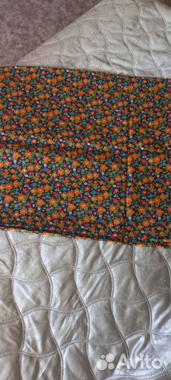 Отрез ивановского ситца (вощеный, времен СССР)