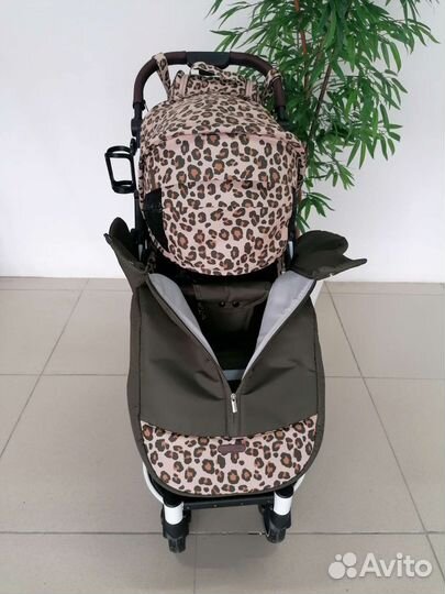 Новая коляска Babalo Future 2023 (леопард)
