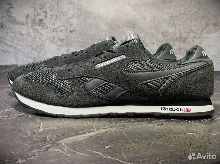 Кроссовки Reebok серые