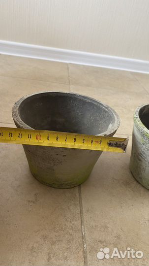 Кашпо керамическое