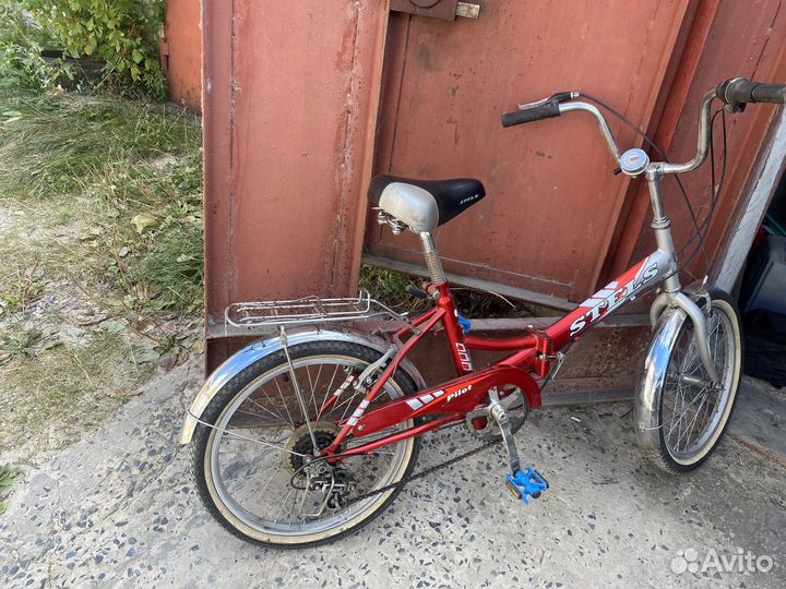 Велосипед stels складной