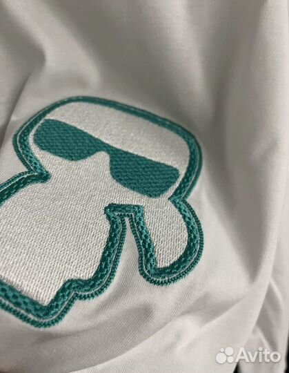 Футболка karl lagerfeld, карл лагерфельд