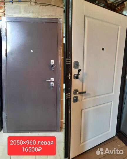 Входные металлические двери б/у и новые