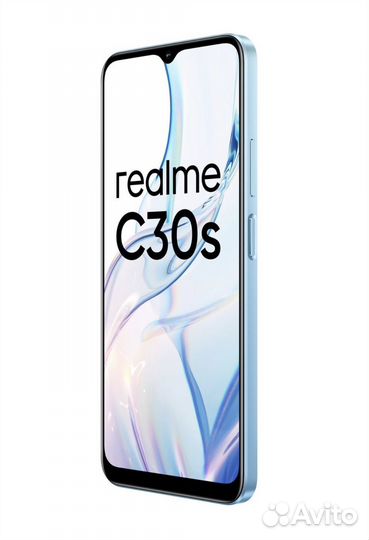 Смартфон realme C30s 4/64 гб, синий