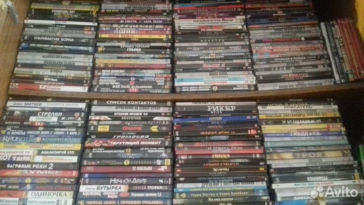 DVD диски с фильмами и мультиками