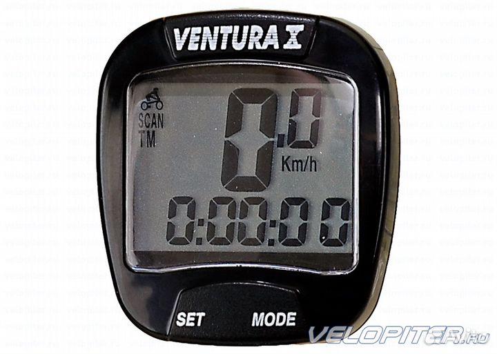 Велокомпьютер ventura x 10 функций