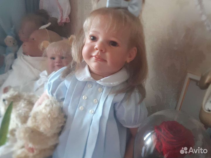 Кукла Реборн девочка 80 см ручная работа
