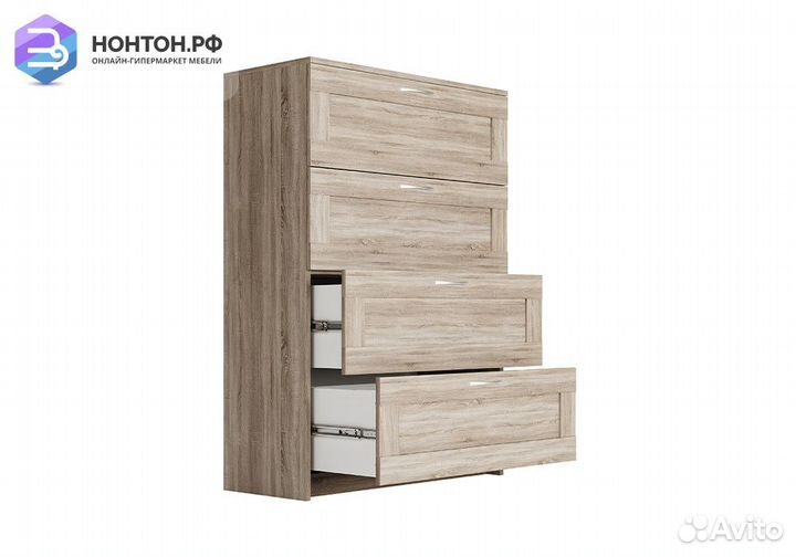 Комод Сириус дуб сонома 4 ящика