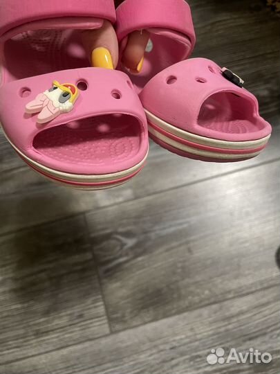 Сандалии crocs c8 для девочки