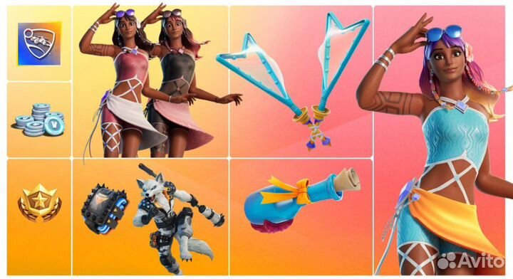 Отряд Fortnite Crew Battle Pass+1000 V-Bucks