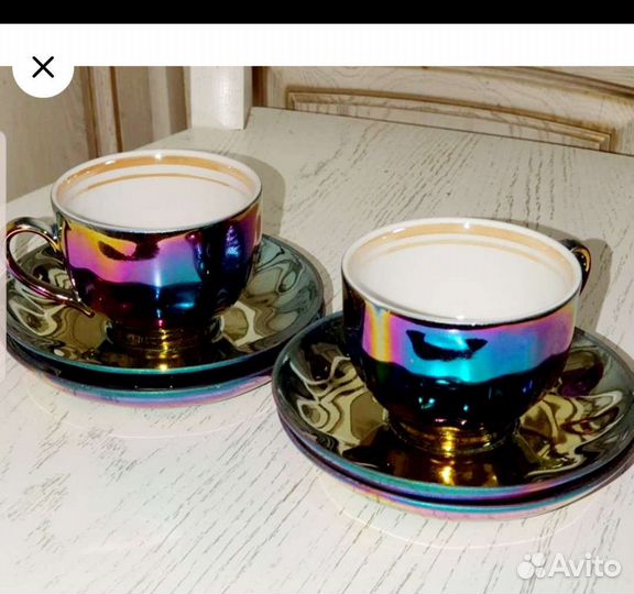 Кофейный сервиз Дулево фарфор