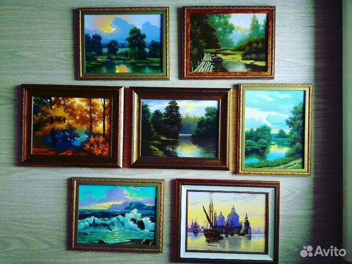 Коллекция живописи. Картины (холст, масло)