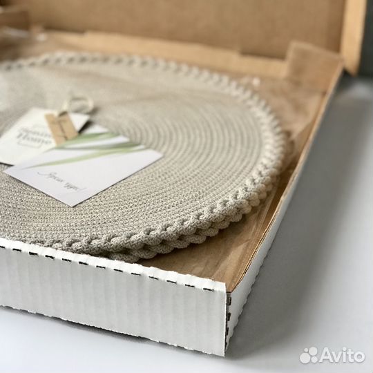 Салфетки сервировочные, хлопок