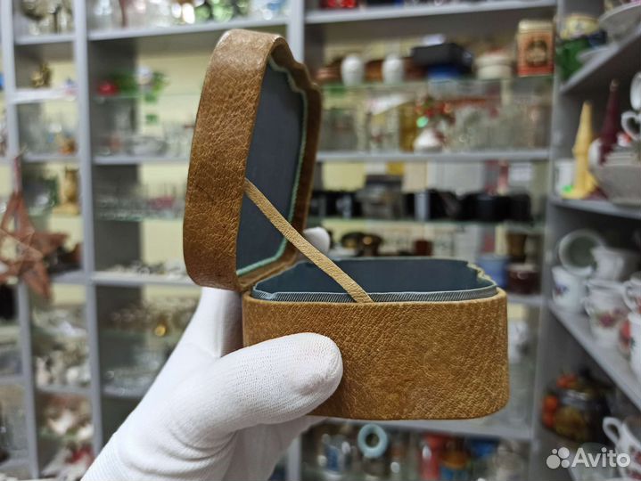 Советская Шкатулка Ручная Роспись Цветы СССР Ретро