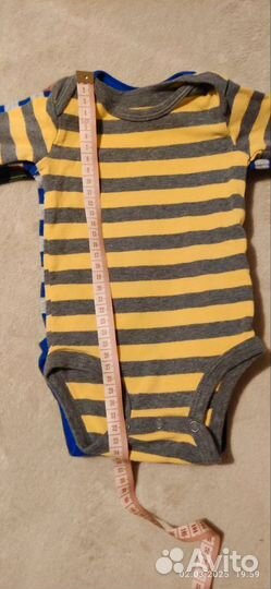 Боди 4 шт с длинным рукавом Carters 62 (3 месяца)