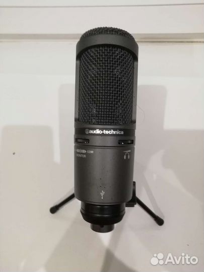 Микрофон Audio-technica AT2020USB+