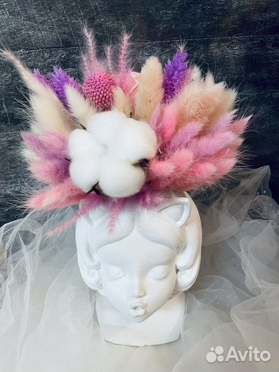 Композиций из сухоцветов