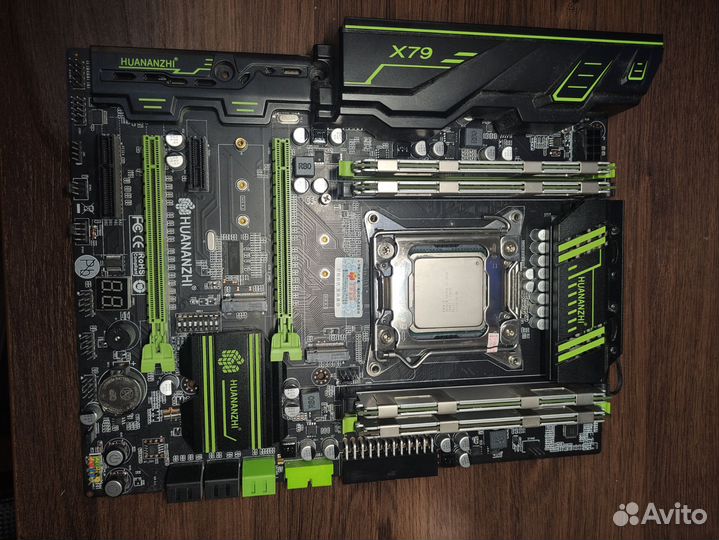 Игровой комплект Xeon e5 1650v2, X79, 16гб