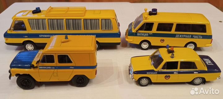 Модель 1/43. деагостини анс милиция