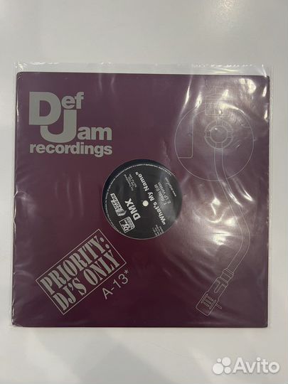 Продаю винил DMX “What’s My name”