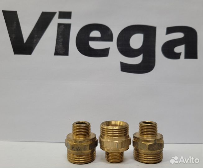 Viega ниппель переходной (бронза) Виега