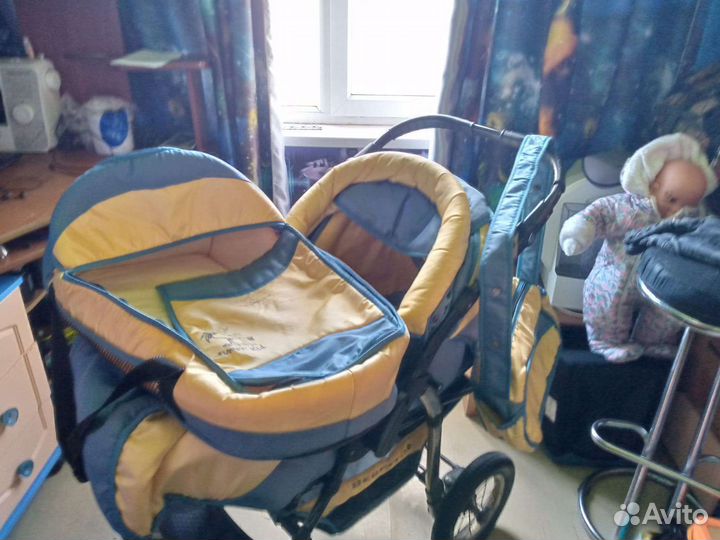 Коляска 2 в 1 adamex