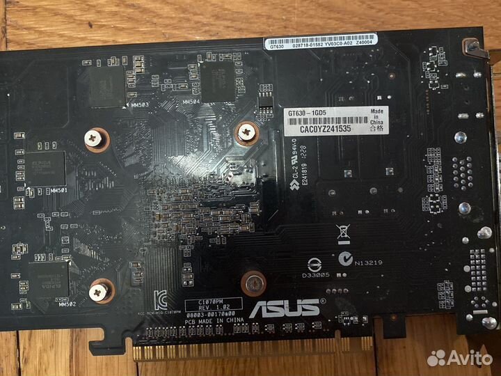 Видеокарта gt 630 1gb ddr5