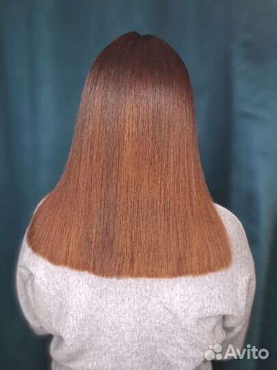 Кератиновое выпрямление волос,ботокс, нанопластика