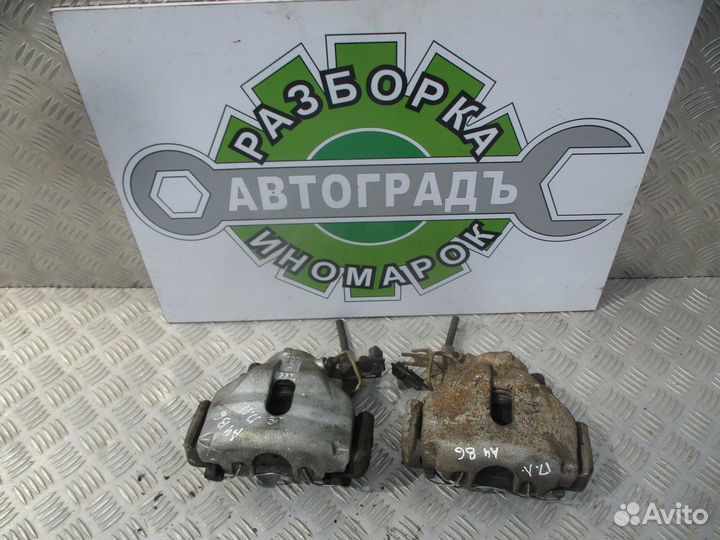 Суппорт тормозной передний левый Audi A4 B6