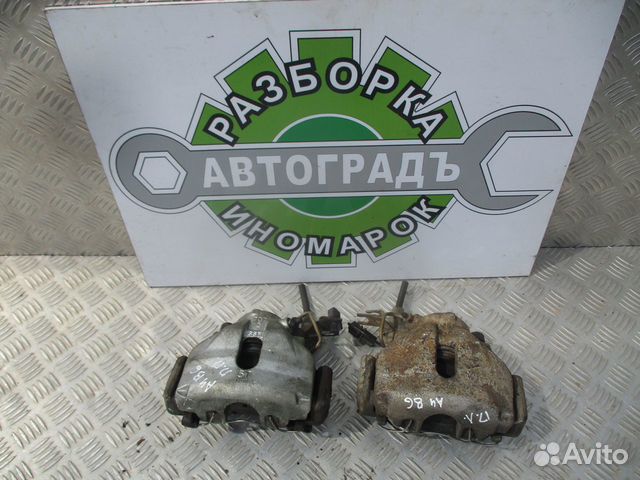 Суппорт тормозной передний левый Audi A4 B6