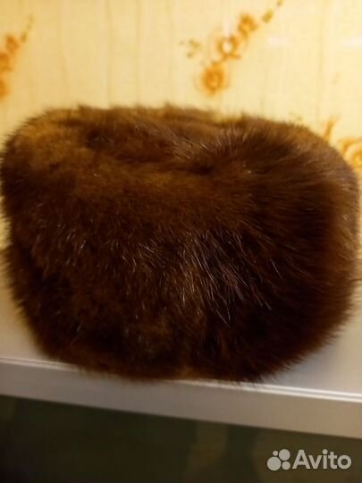 Шапка норковая 58 размер женская