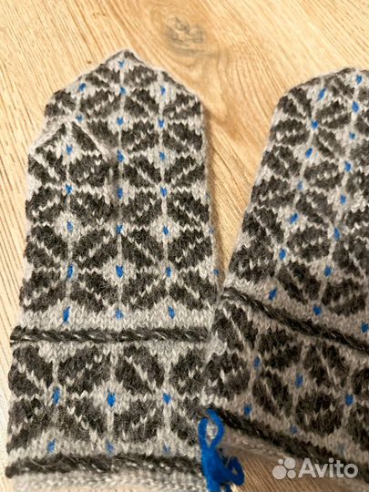 Варежки теплые женские