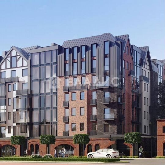 2-к. квартира, 77,9 м², 3/7 эт.