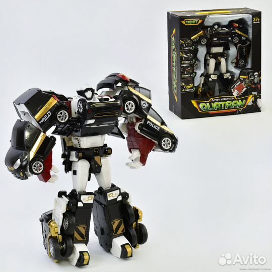 Трансформер тобот Кватран. Четыре в одном