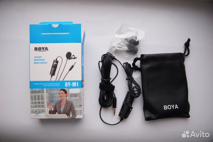 Петличный Микрофон Boya BY-M1. Оригинал