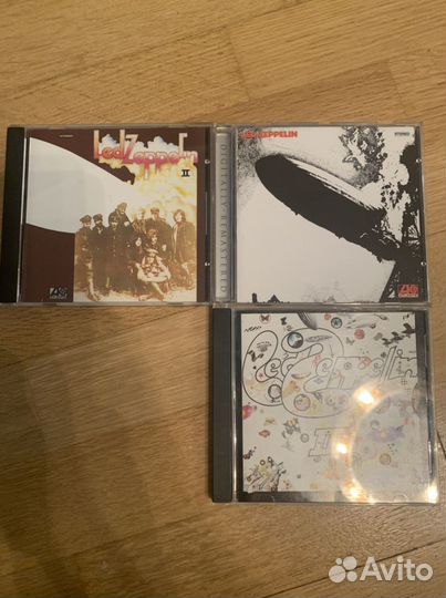 Cd диски led zeppelin
